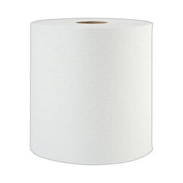 Boardwalk® Hardwound Paper Towels, 8" X 800ft, 1-ply, White, 6 Rolls-carton freeshipping - TVN Wholesale